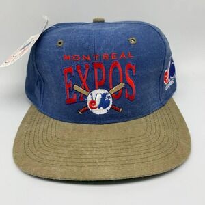 Vintage Montreal Expos MLB Signature Sportswear Hat Snapback Cap New Men